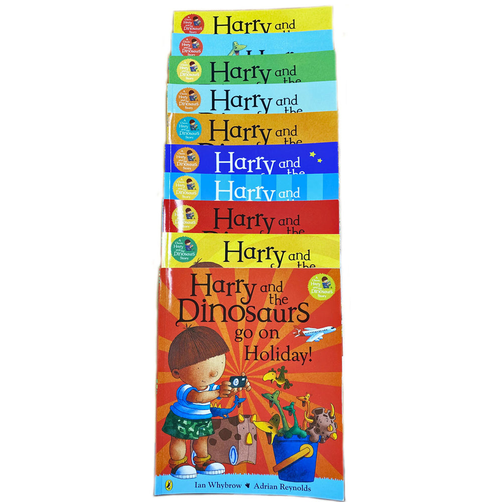 10pc Promotional Harry & The Dinosaurs Book Collection Set 6Y+