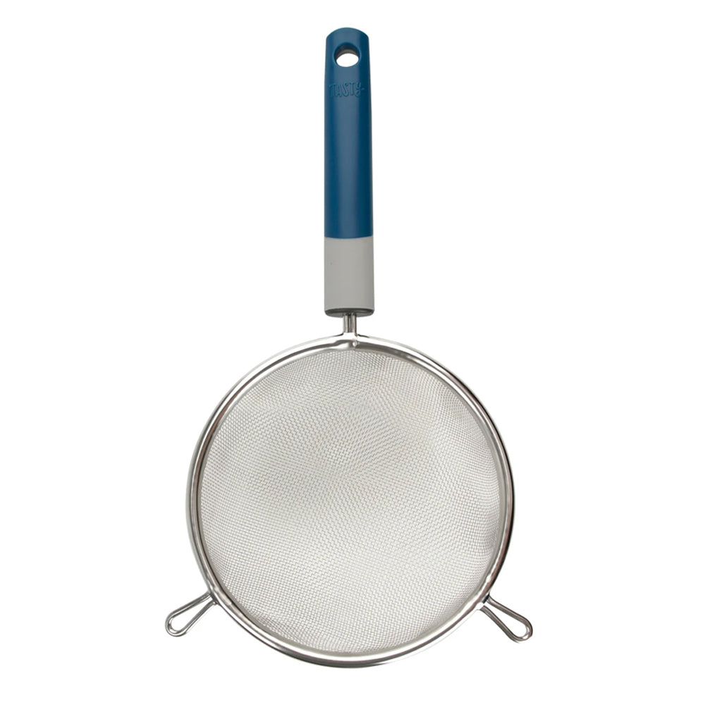 678048-tasty-stainless-steel-mesh-strainer-31cm-blue-silver