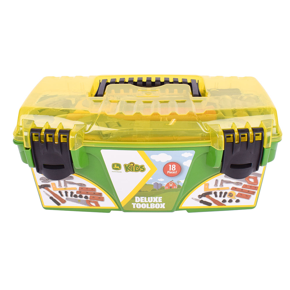 320974-18pc-john-deere-deluxe-tool-box-w-carry-handle-two-locking-snaps-toy-3y