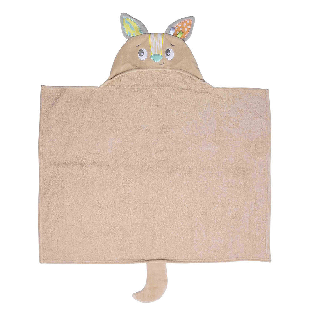 6988479-playgro-fauna-friends-baby-bathing-hooded-towel-kangaroo-0m