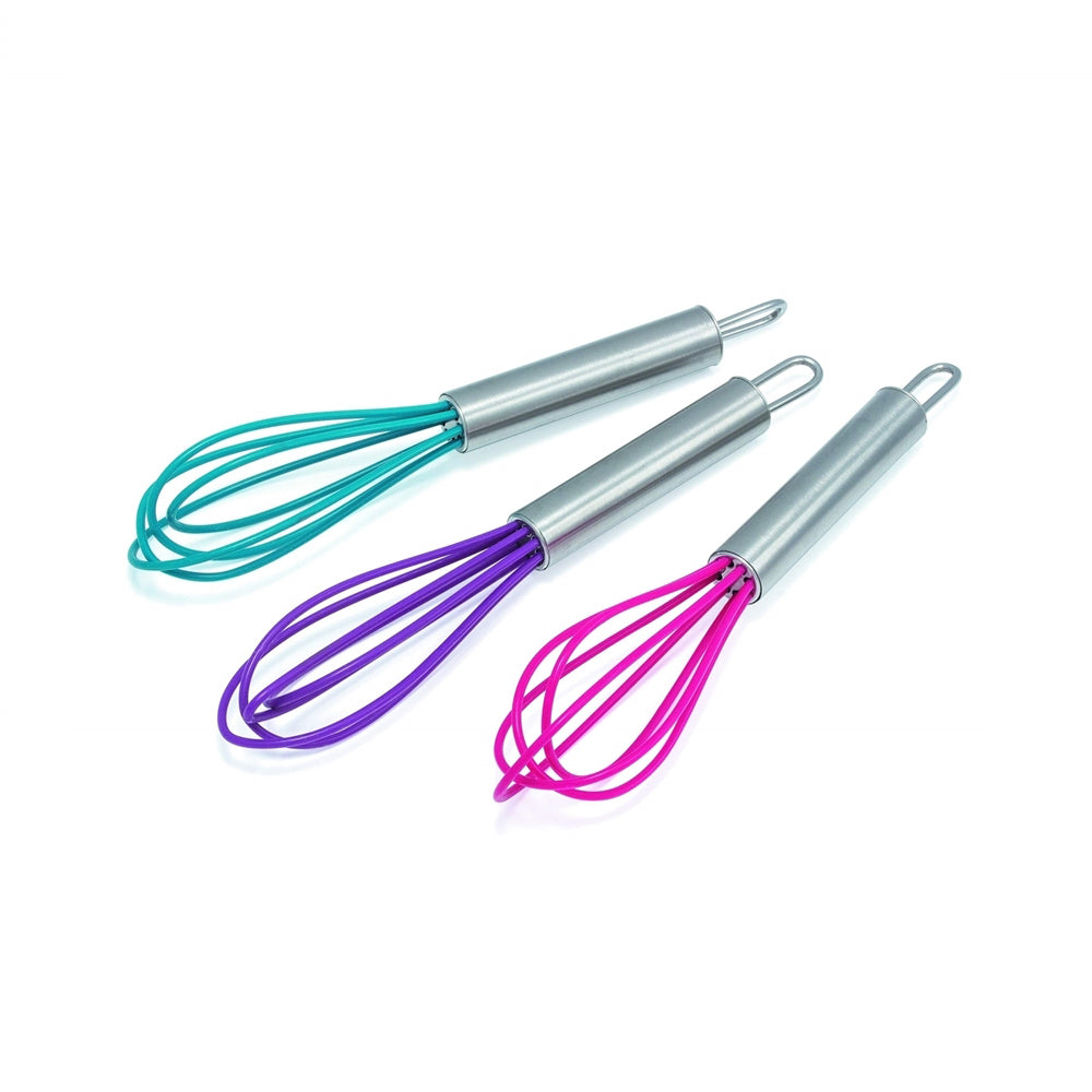 Cuisena 15cm Mini Stainless Steel/Silicone Whisk - Assorted