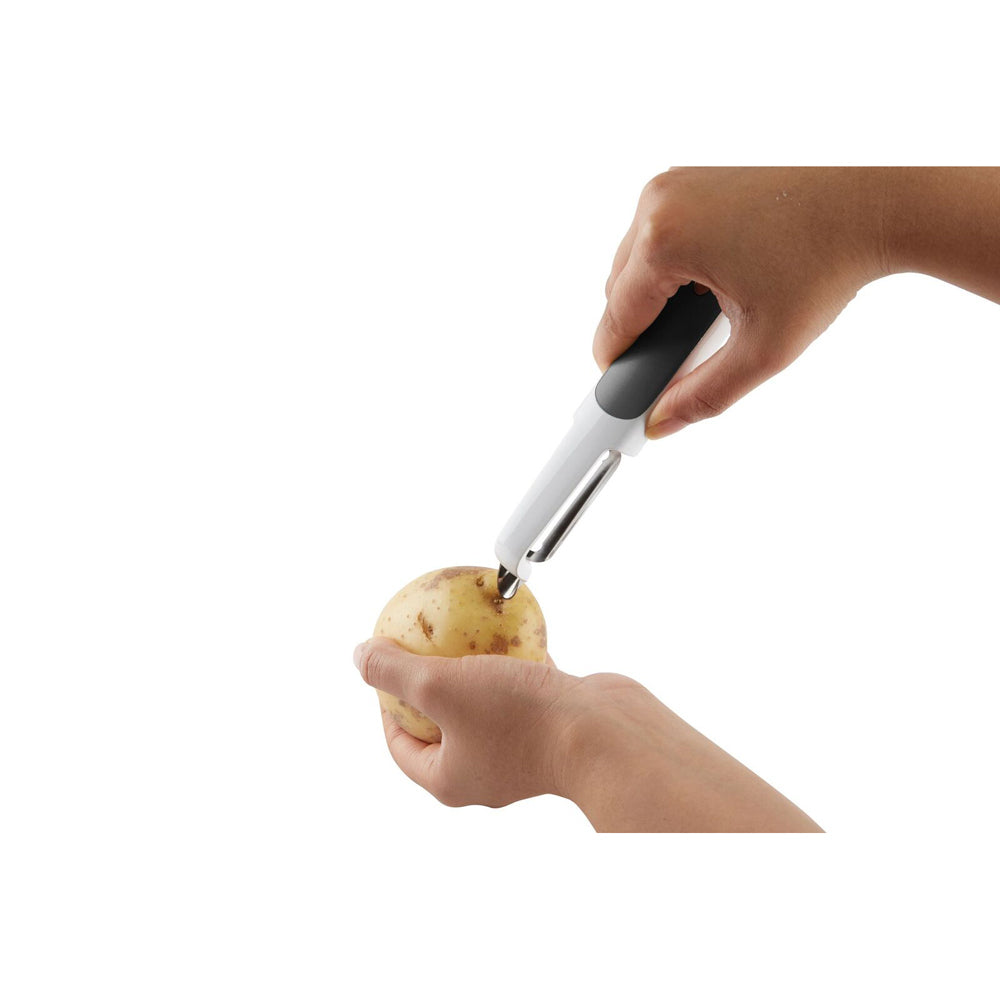 14097-zyliss-smooth-glide-swivel-peeler-white-charcoal