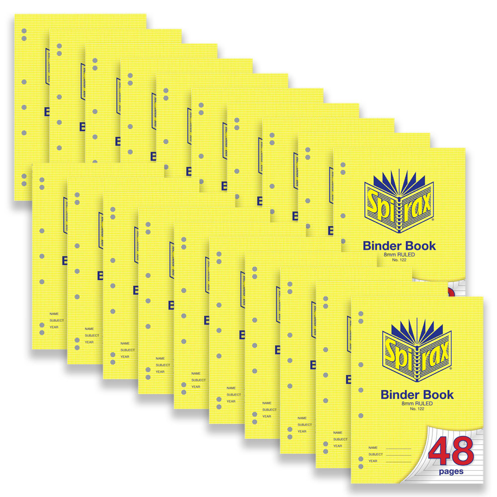 56122-20pc-spirax-122-binder-book-a4-48-pages-8mm-ruled-notebook-yellow