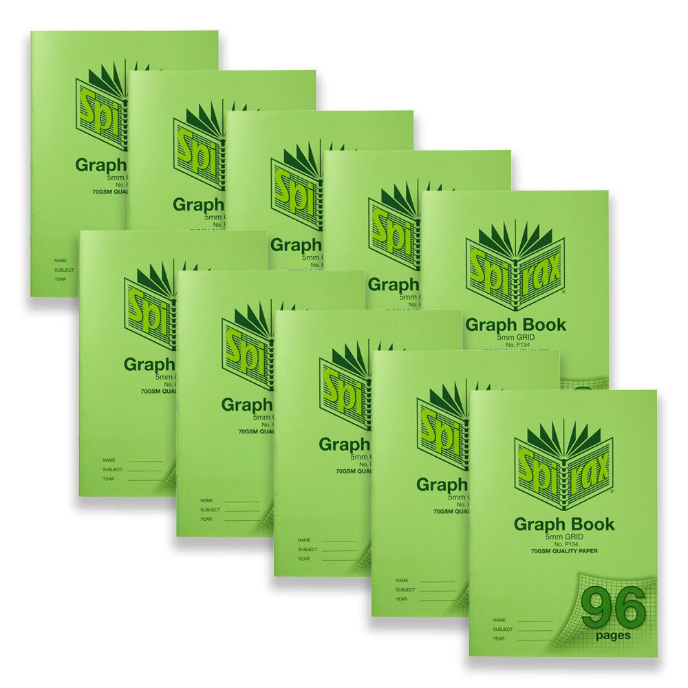 56134p-10pc-spirax-p134-graph-book-a4-stationery-5mm-grid-96-pages-green