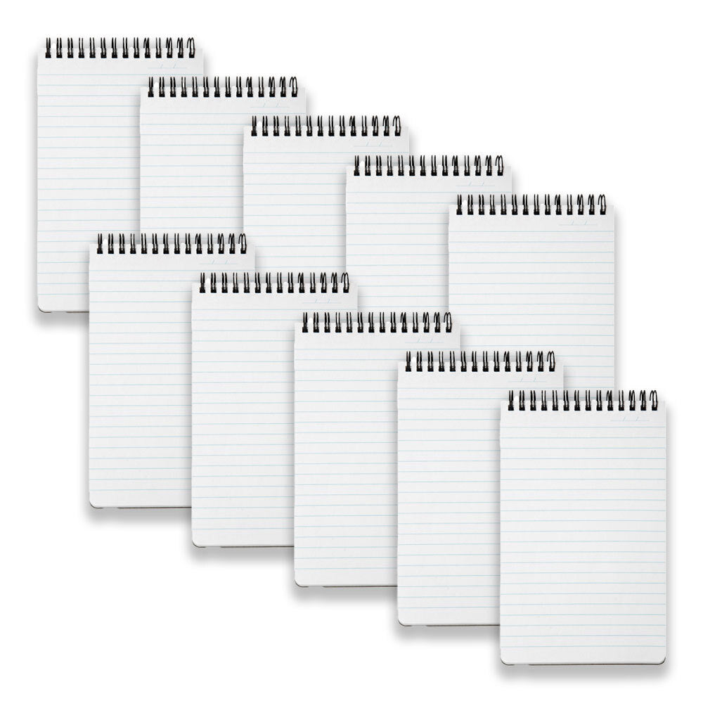 5604900-10pc-spirax-p563a-writing-pp-notebook-stationery-200-pages-black
