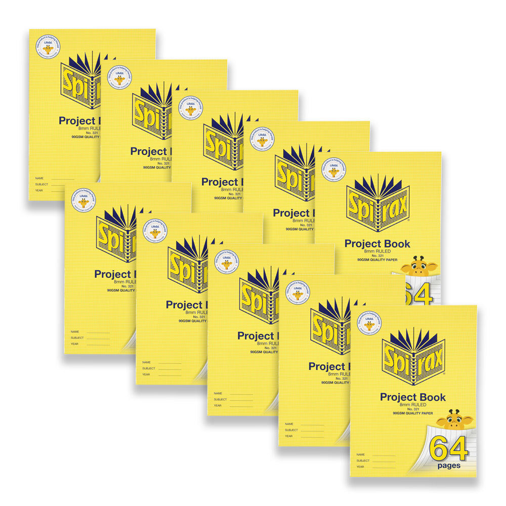 56321-10pc-spirax-321-super-size-project-book-8mm-ruled-64-pages-yellow