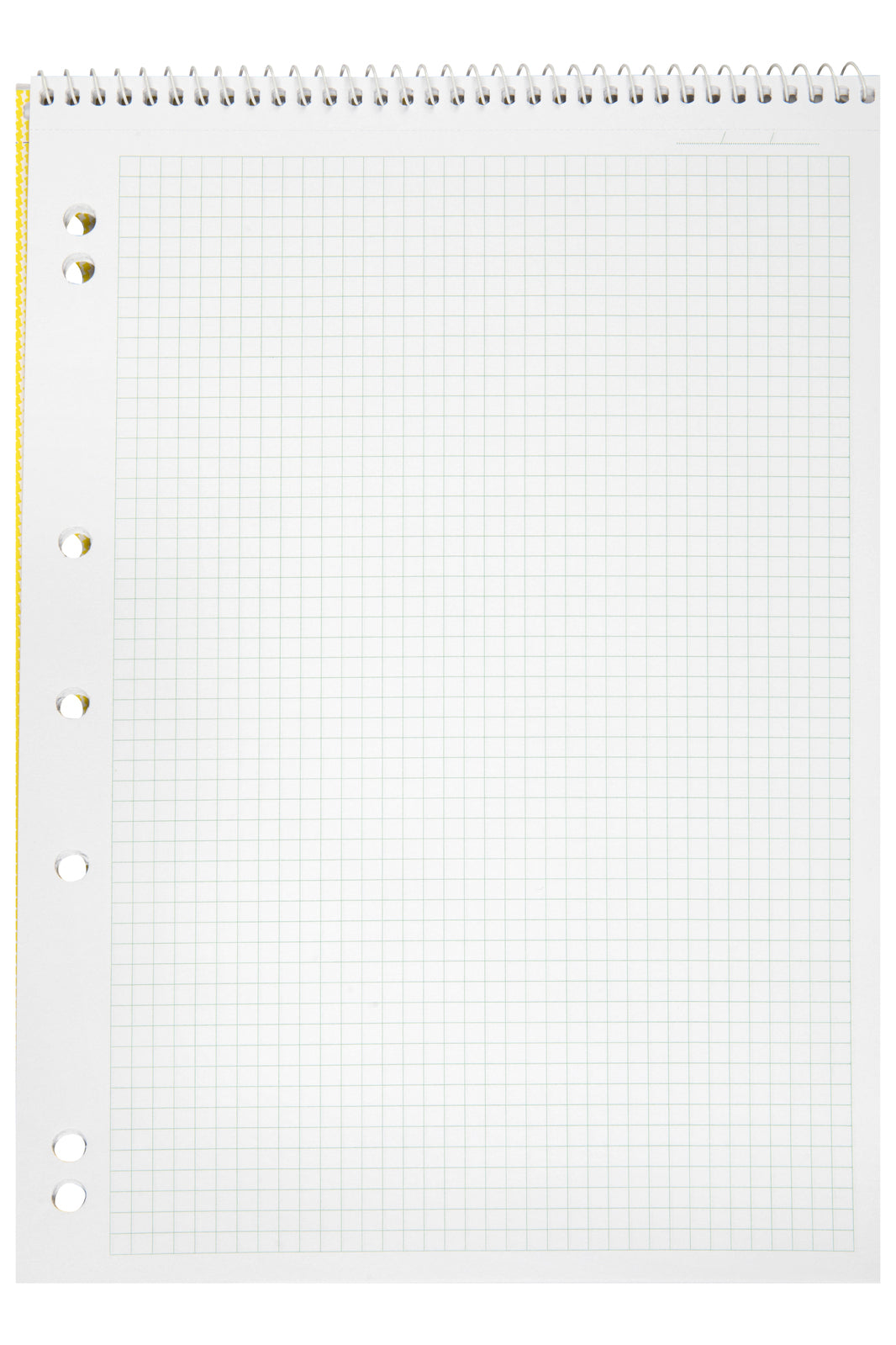 55237-10pc-spirax-585-graph-book-a4-5mm-squares-30-pages-yellow