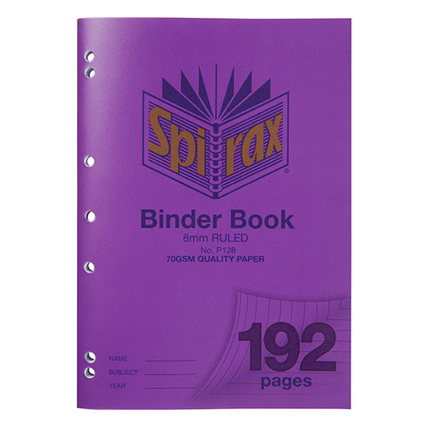 56128-5pc-spirax-128-binder-book-a4-8mm-ruled-192-pages