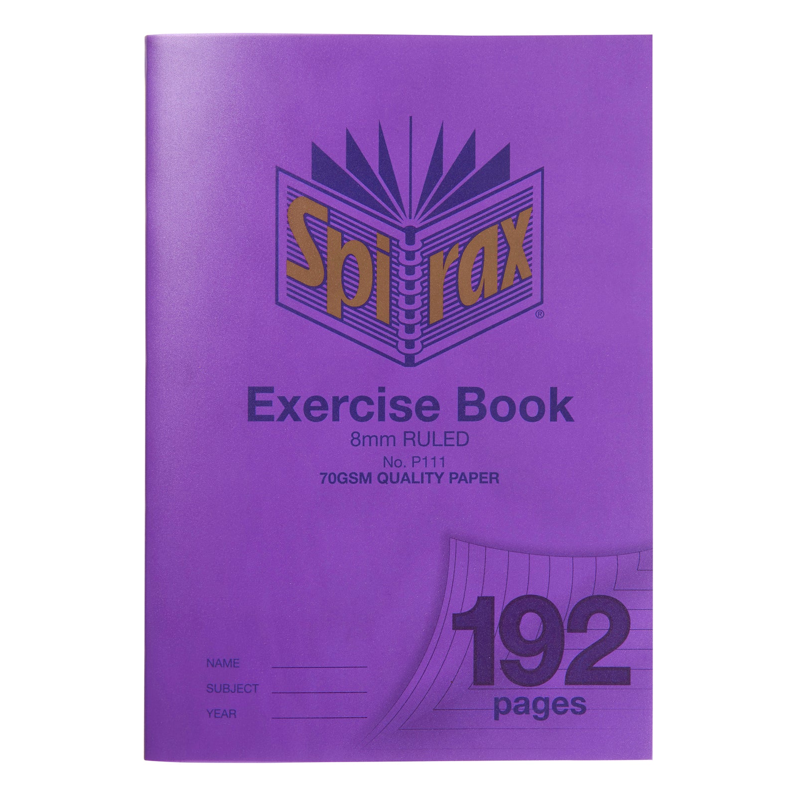 56111p-5pc-spirax-p111-exercise-book-a4-8mm-ruled-192-pages-purple