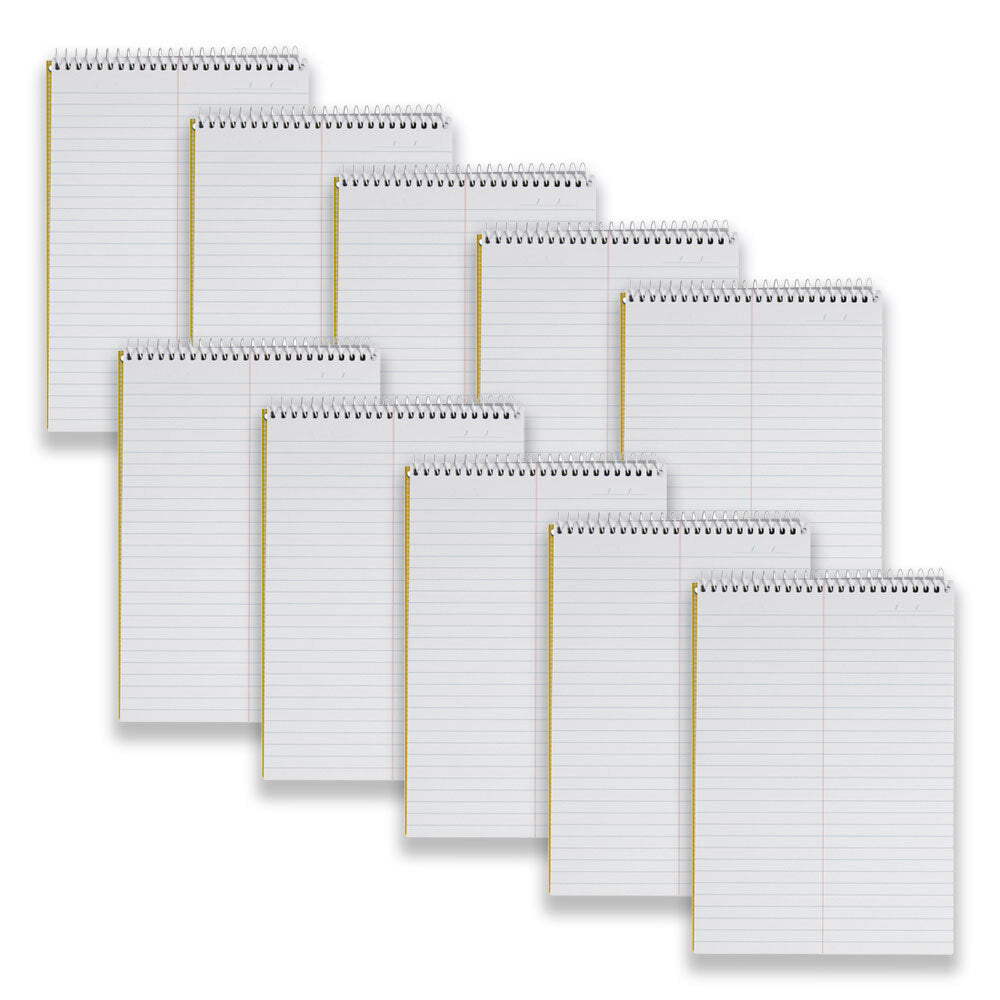 56054-10pc-spirax-566a-stenographers-note-pad-200-pages-yellow