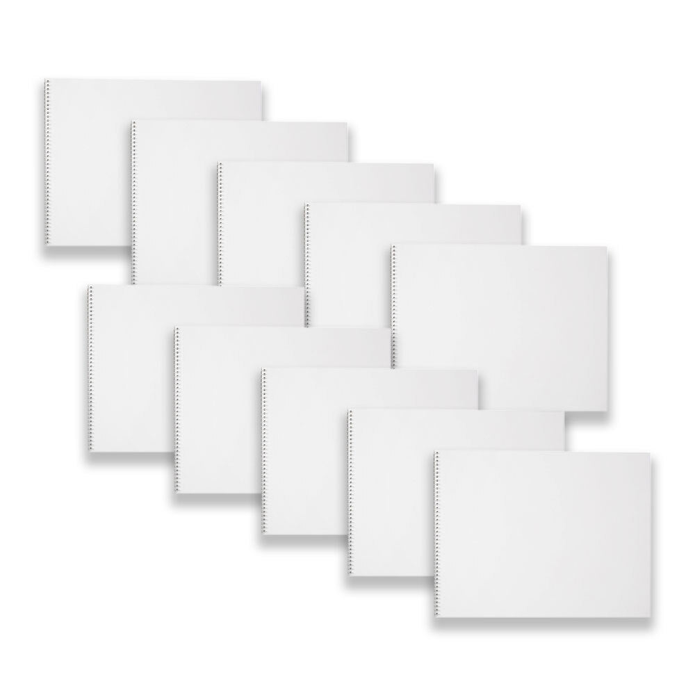 56066-10pc-spirax-579b-sketch-book-spiral-school-notebook-96-pages