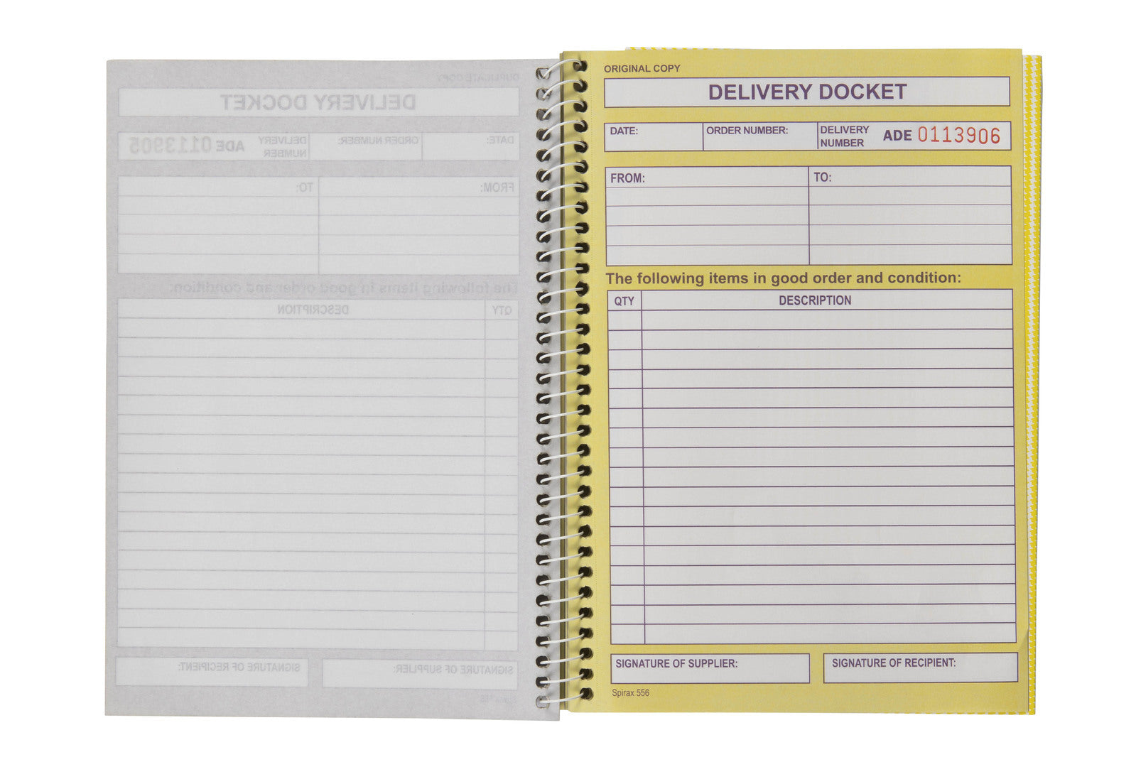 40898-10pc-spirax-556-delivery-book-spiral-writing-notebook-50-pages