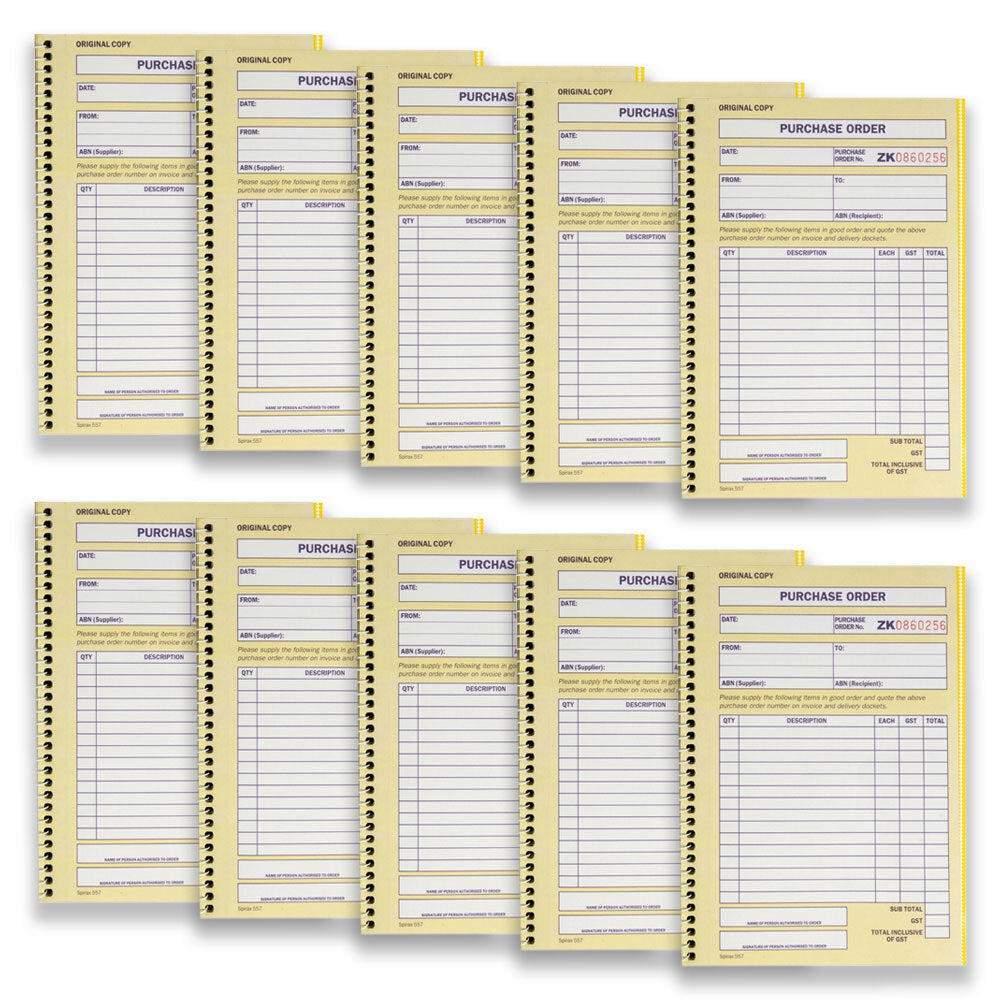 40899-10pc-spirax-557-order-book-spiral-writing-notebook-50-pages