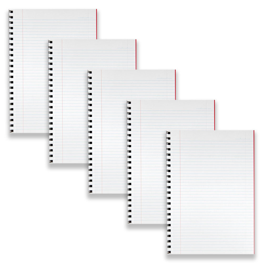 56512r-5pc-spirax-512-hard-cover-a4-spiral-writing-notebook-200-pages-red