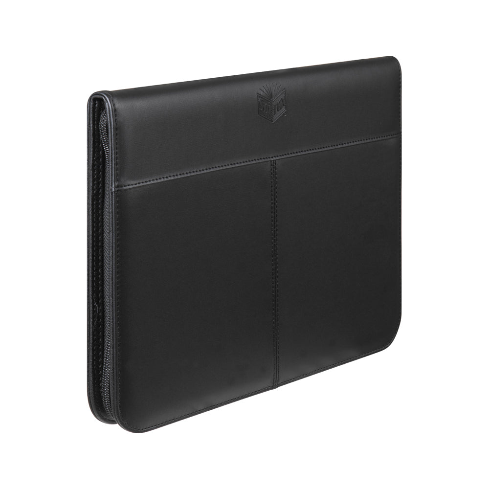 56914-spirax-34cm-slimline-zippered-a4-compendium-personal-organiser-black