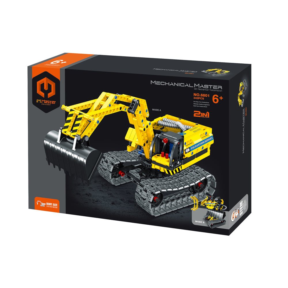 6801-342pc-im-master-2-in-1-excavator-to-robot-blocks-kids-toy-set-yellow-6y