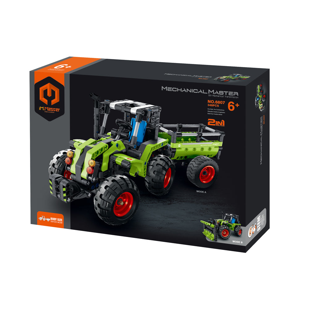 6807-348pc-im-master-2-in-1-tractor-to-harvester-blocks-kids-toy-set-green-6y