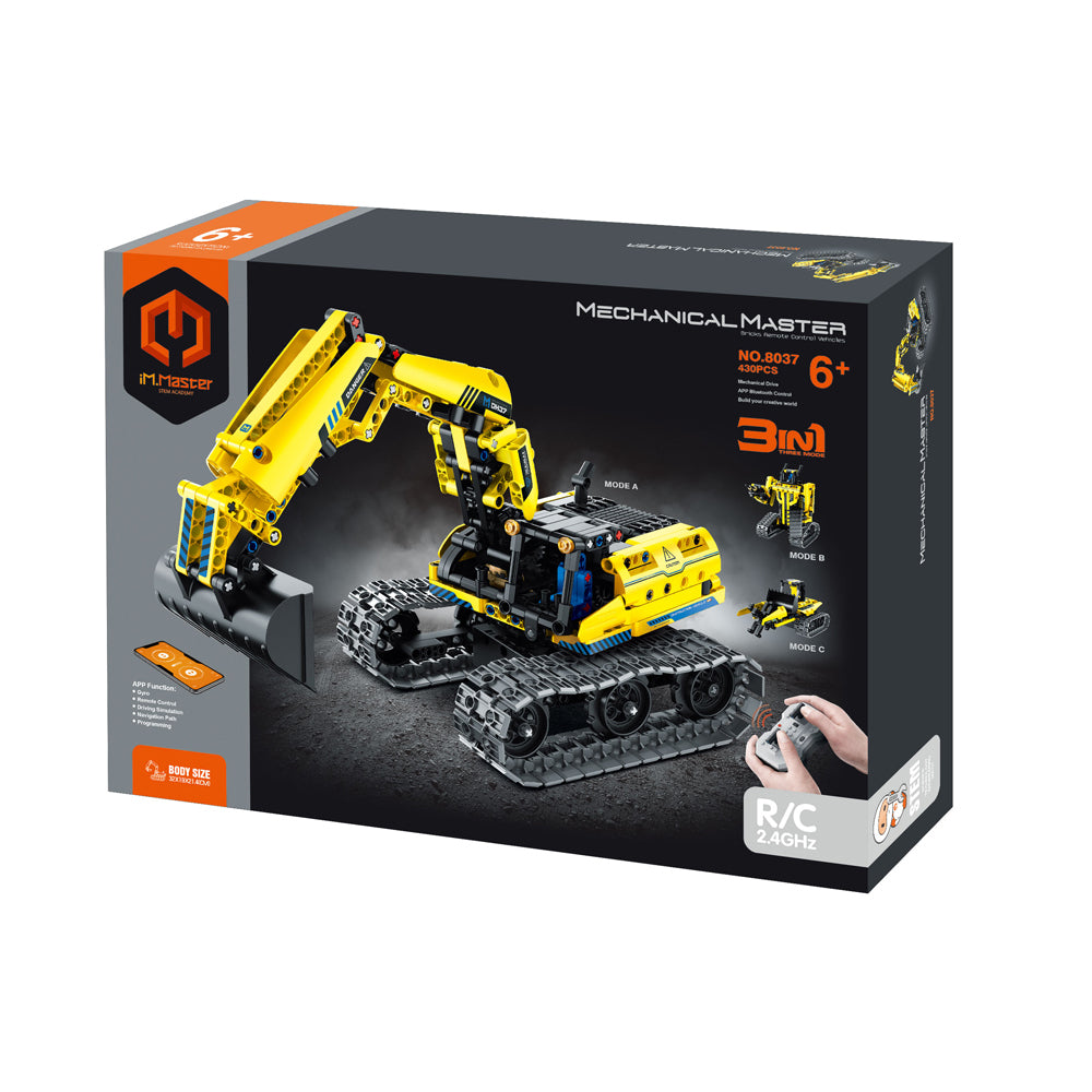 8037-430pc-im-master-3in1-rc-app-controlled-excavator-to-robot-kids-toy-kit-6y