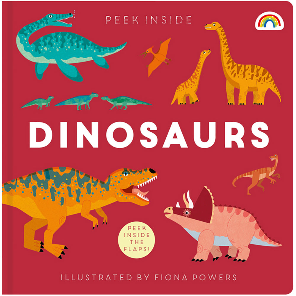Really Decent Books Peek Inside Kids/Childrens Book - Dinosaur 3Y+