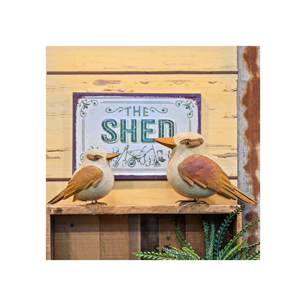 27214-decorative-kookaburra-poly-rust-18cm-bird-sculpture-decor-small