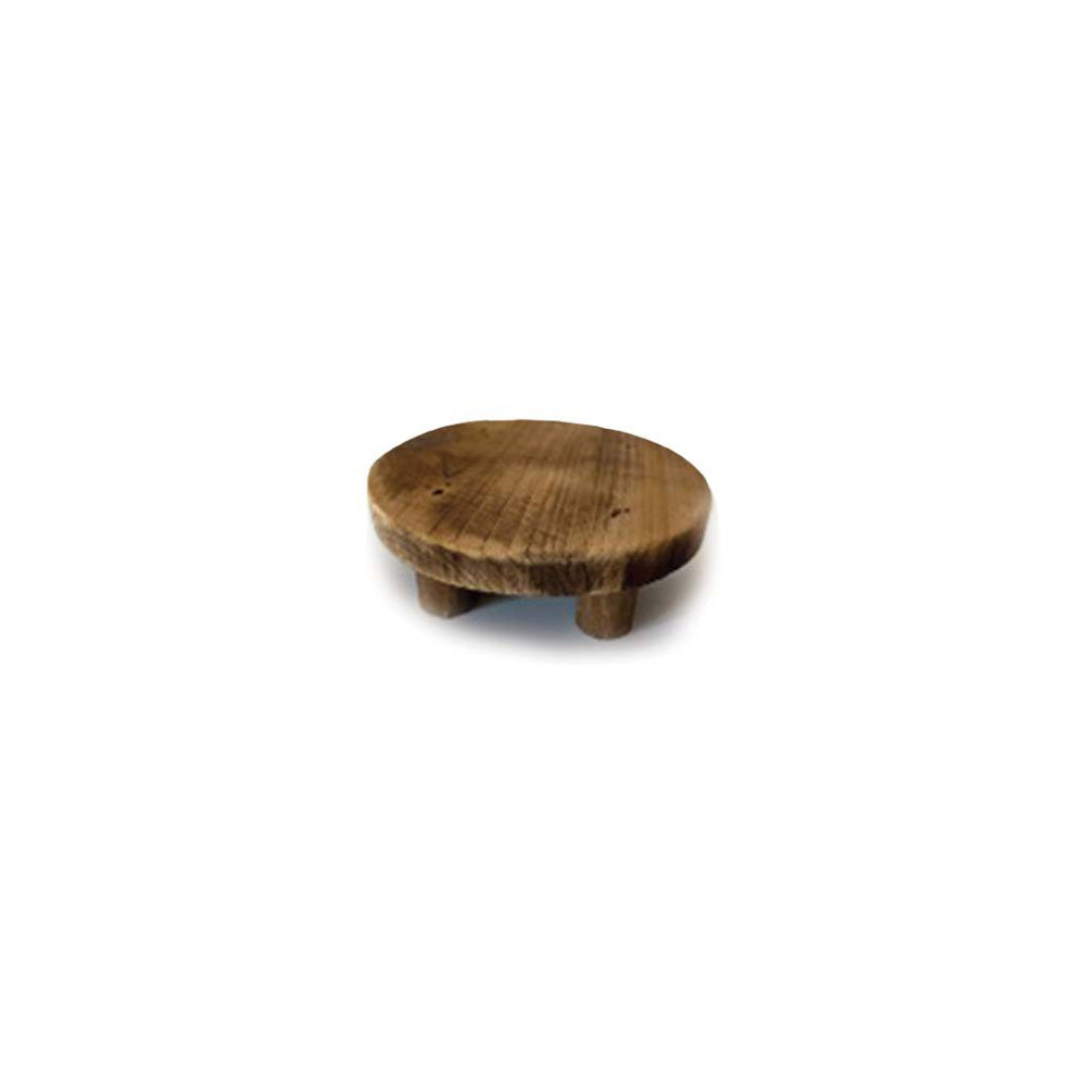 27511-3pc-recycled-plant-stands-round-home-garden-pot-display-plank-brown