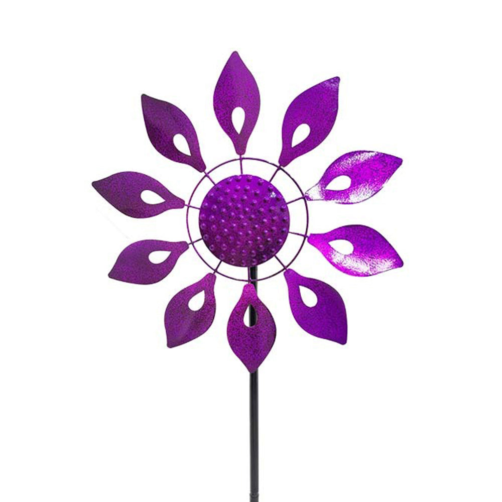 26729-wind-spinner-dahlia-120cm-metal-windmill-home-garden-decor-fuchsia