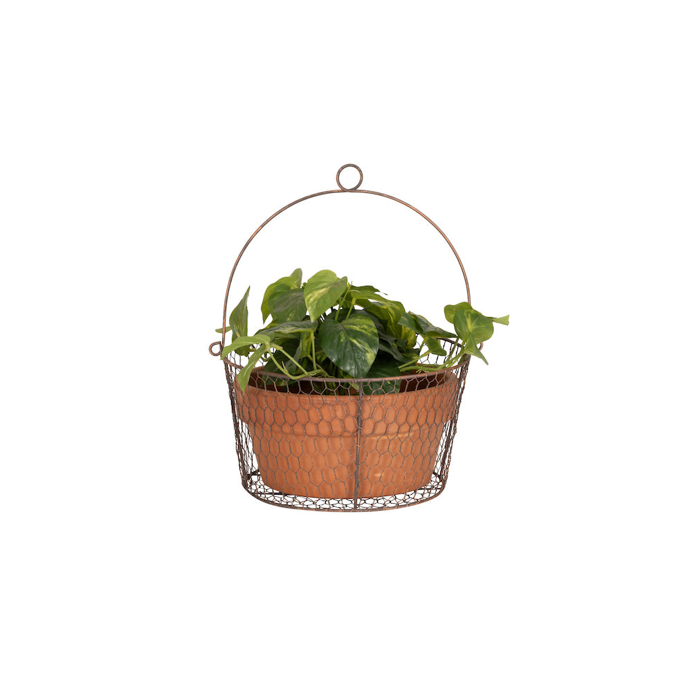 26811-wire-pot-cover-30cm-plant-flower-hanging-holder-w-handle