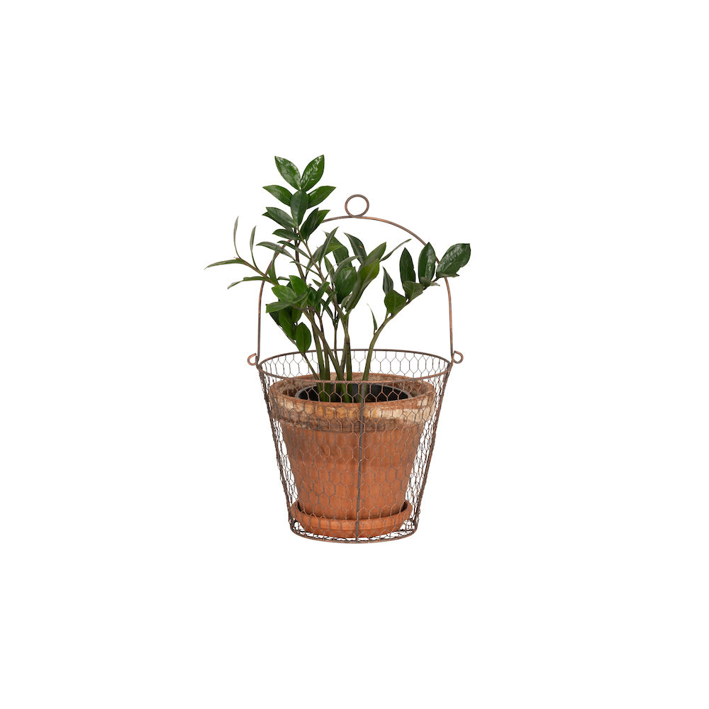26828-wire-pot-cover-27cm-plant-flower-hanging-holder-w-handle
