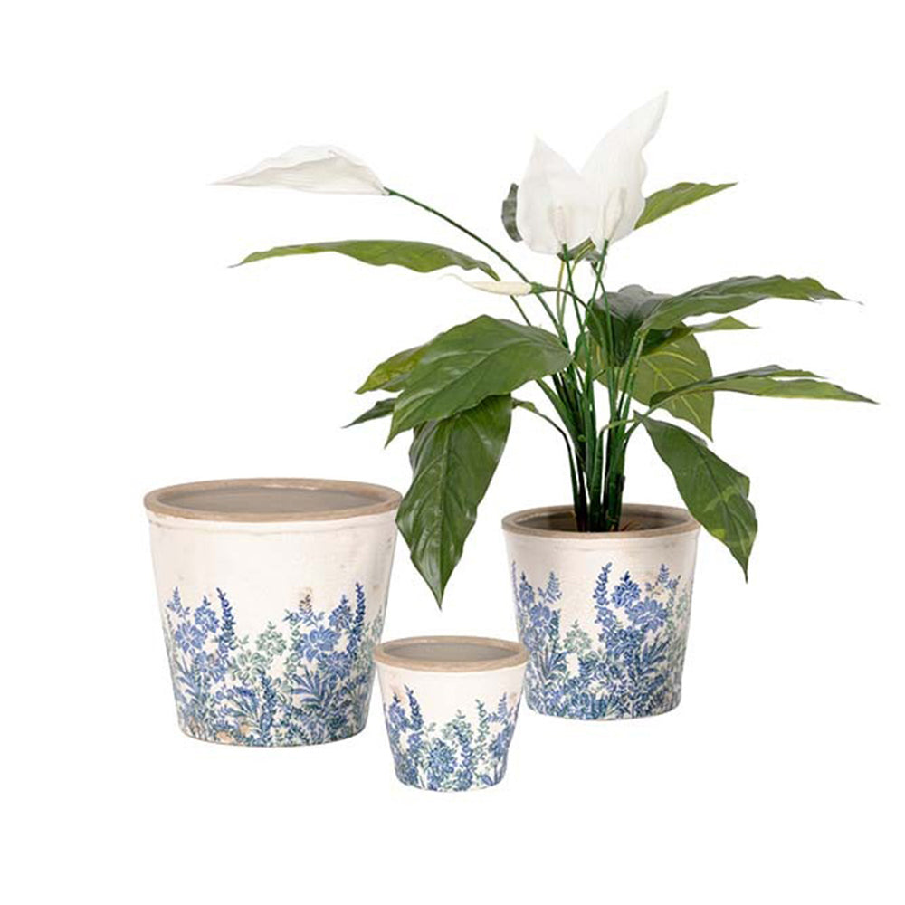 26972-3pc-ceramic-tall-pot-home-garden-plant-container-lavender