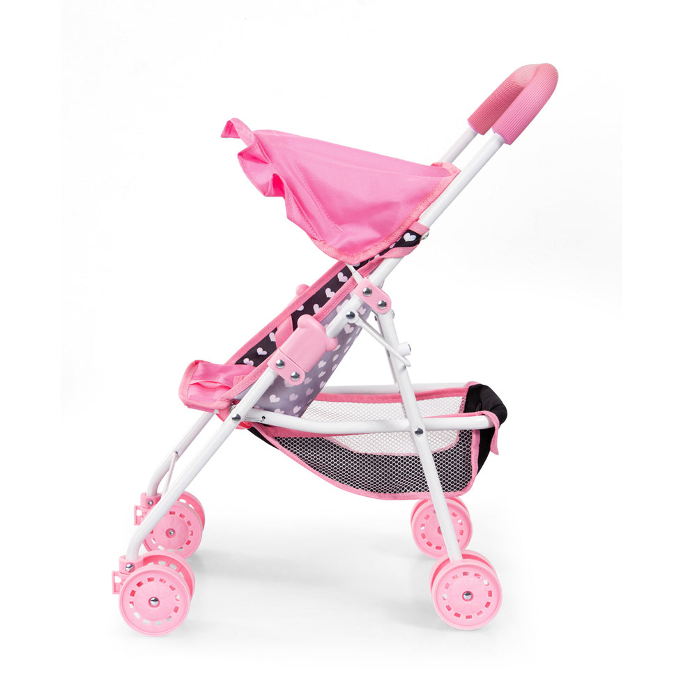 21121560-bayer-doll-buggy-doll-pram-kids-children-toy-pink-3y