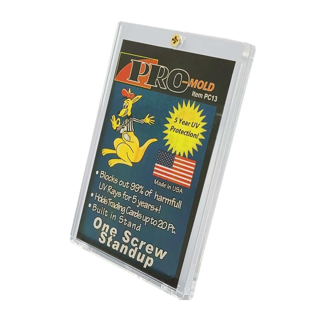 39475-bcw-pro-mold-1-screw-card-holder-protector-20pt-w-built-in-stand