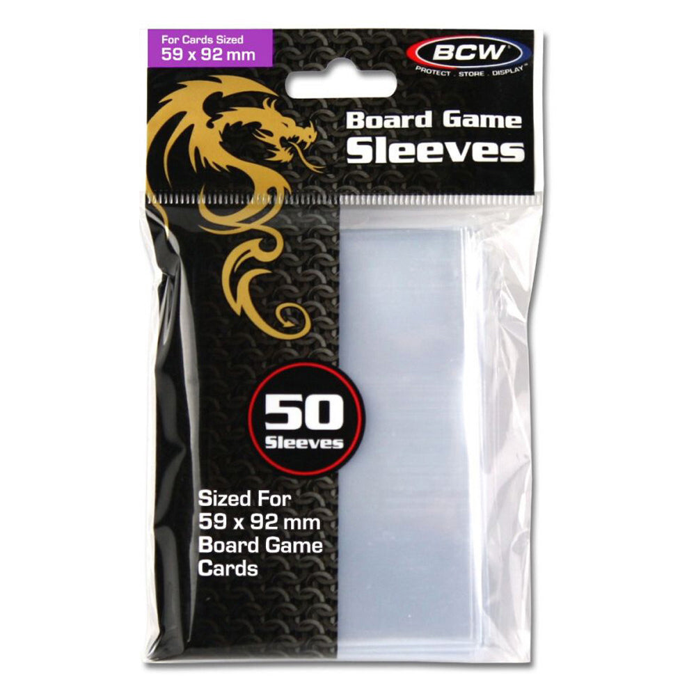 38922-50pc-bcw-board-game-pp-card-sleeves-standard-european-59x92mm-clear