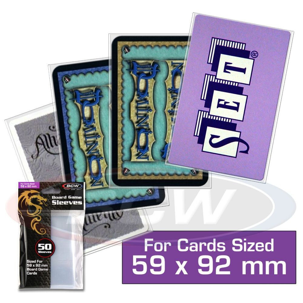 38922-50pc-bcw-board-game-pp-card-sleeves-standard-european-59x92mm-clear