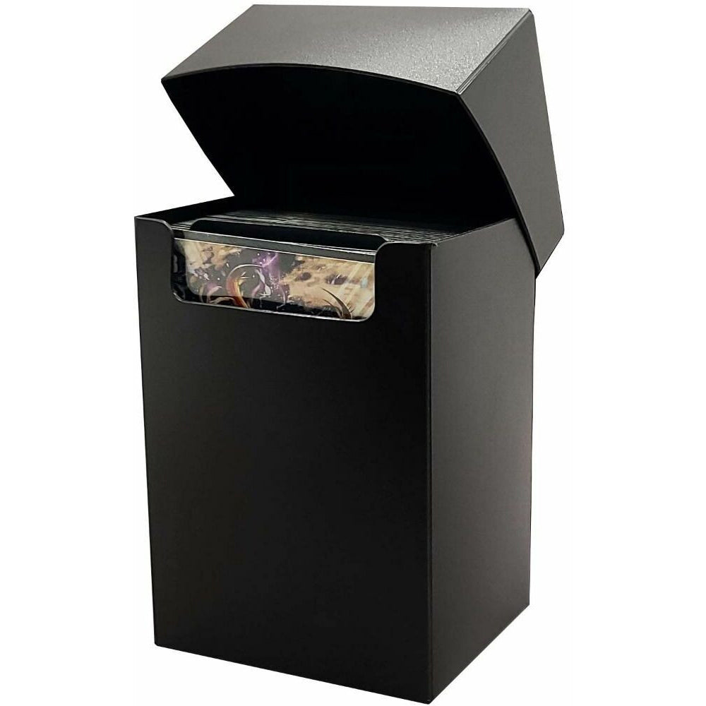 BCW 80-Card Holder Deck Case Box Storage For Small Cards - Black