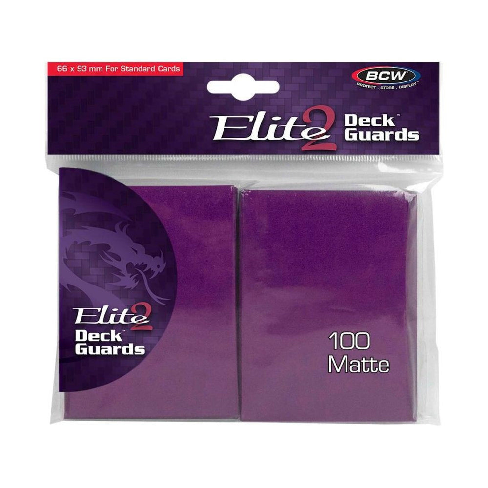 64487-100pc-bcw-deck-protectors-standard-elite2-sleeves-66x93mm-matte-mulberry