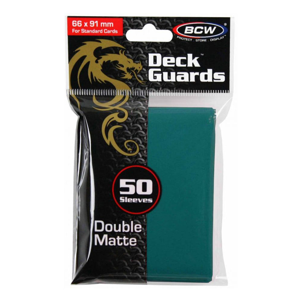 38881-50pc-bcw-deck-protector-sleeves-standard-66x91mm-matte-teal