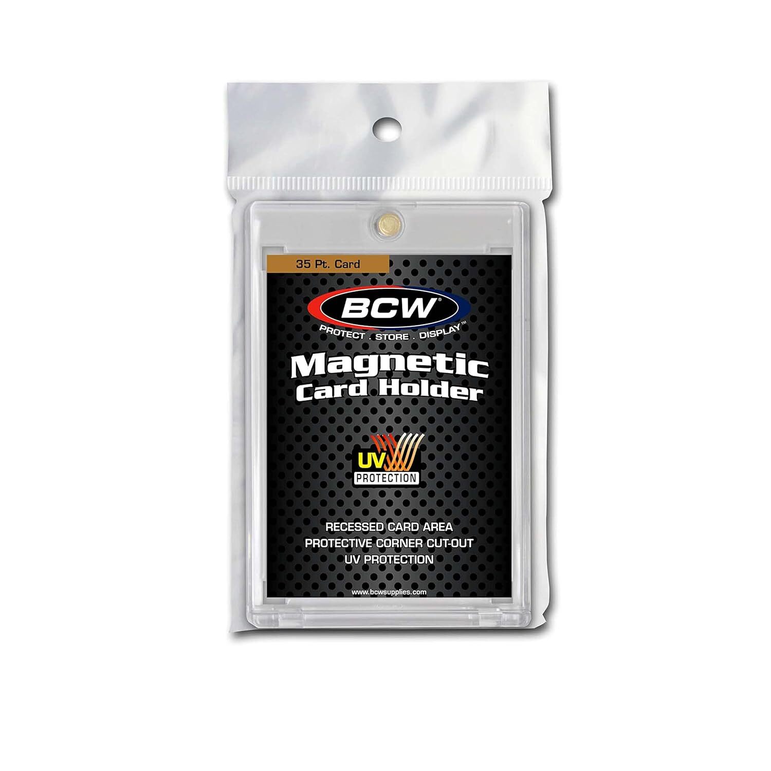 38997-bcw-one-touch-magnetic-card-holder-35-pt-standard-clear
