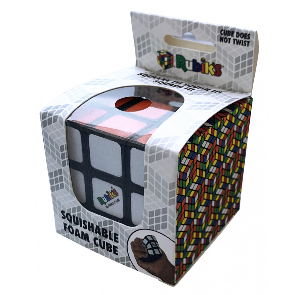 Rubiks Squishable Foam Cube Kids Educational Toy 3" 5y+