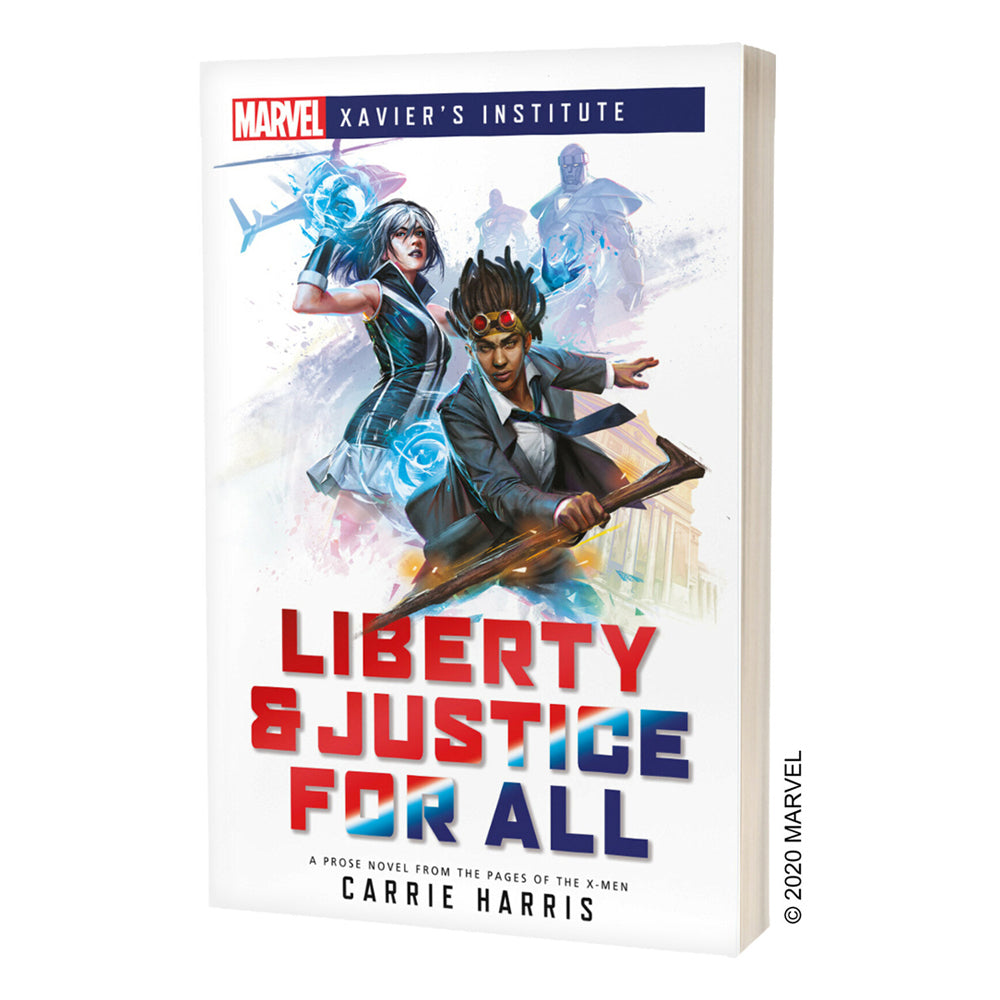 86331-aconyte-marvel-xaviers-institute-liberty-justice-for-all-book-paperback