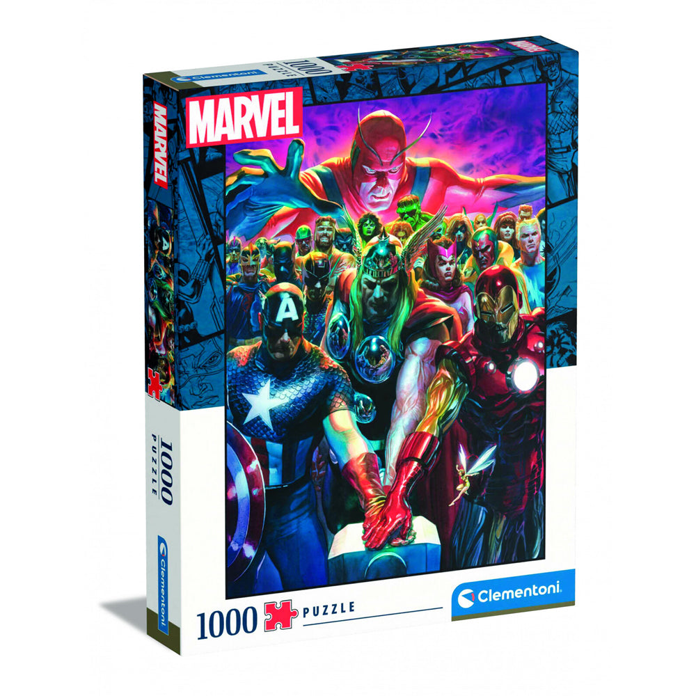 1000pc Clementoni Marvel Avengers Jigsaw Puzzle 69x50cm
