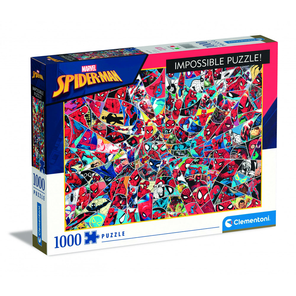 1000pc Clementoni Spiderman Impossible Jigsaw Puzzle 70x50cm