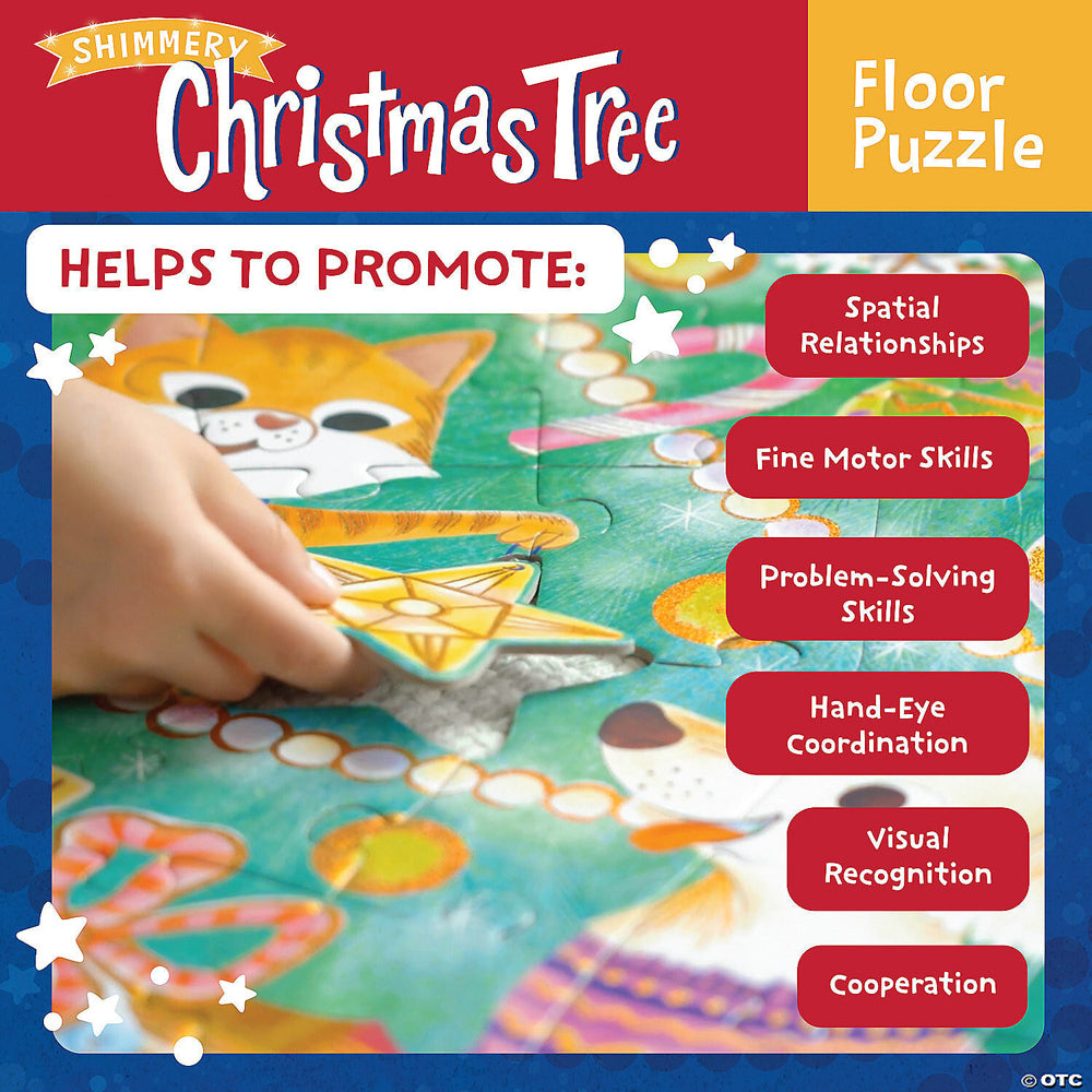 115401-49pc-peaceable-kingdom-christmas-tree-floor-puzzle-91cm-jigsaw-3y