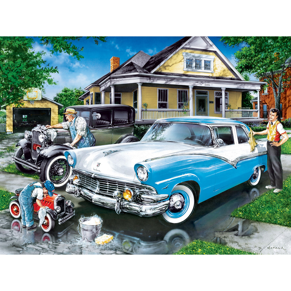 81585-400pc-masterpieces-family-hour-three-generations-ez-grip-puzzle-61x46cm