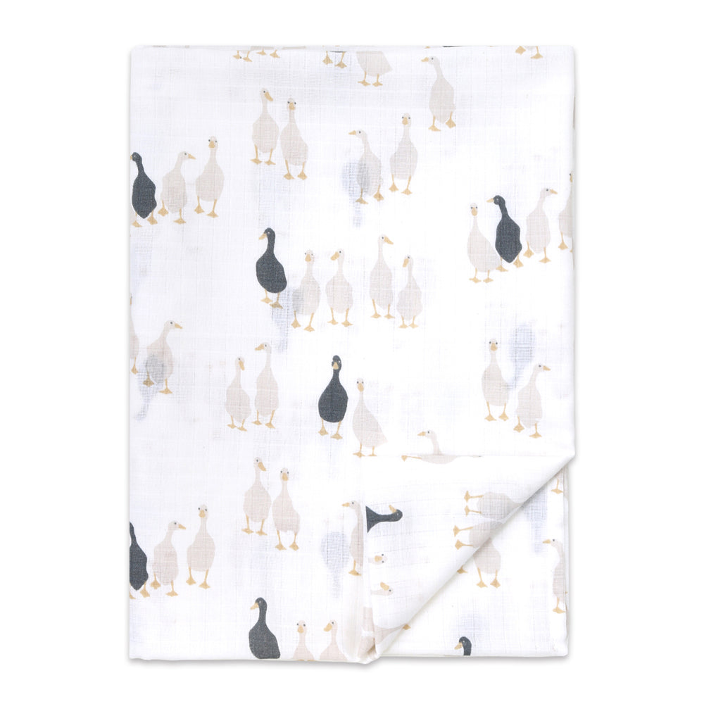 31014wr-little-haven-muslin-wrap-goose-baby-bedding-blanket-100cm