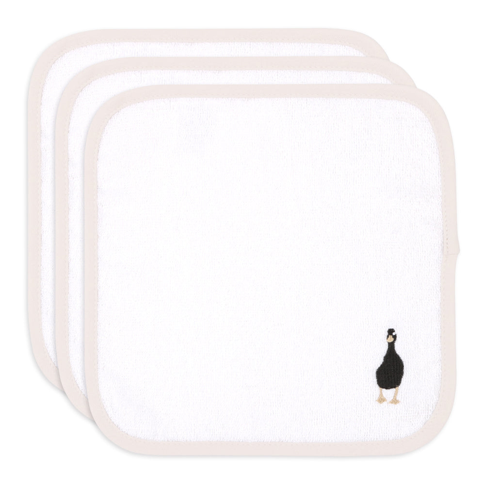 31014wc3-3pc-little-haven-cotton-hooded-washers-goose-25-5cm