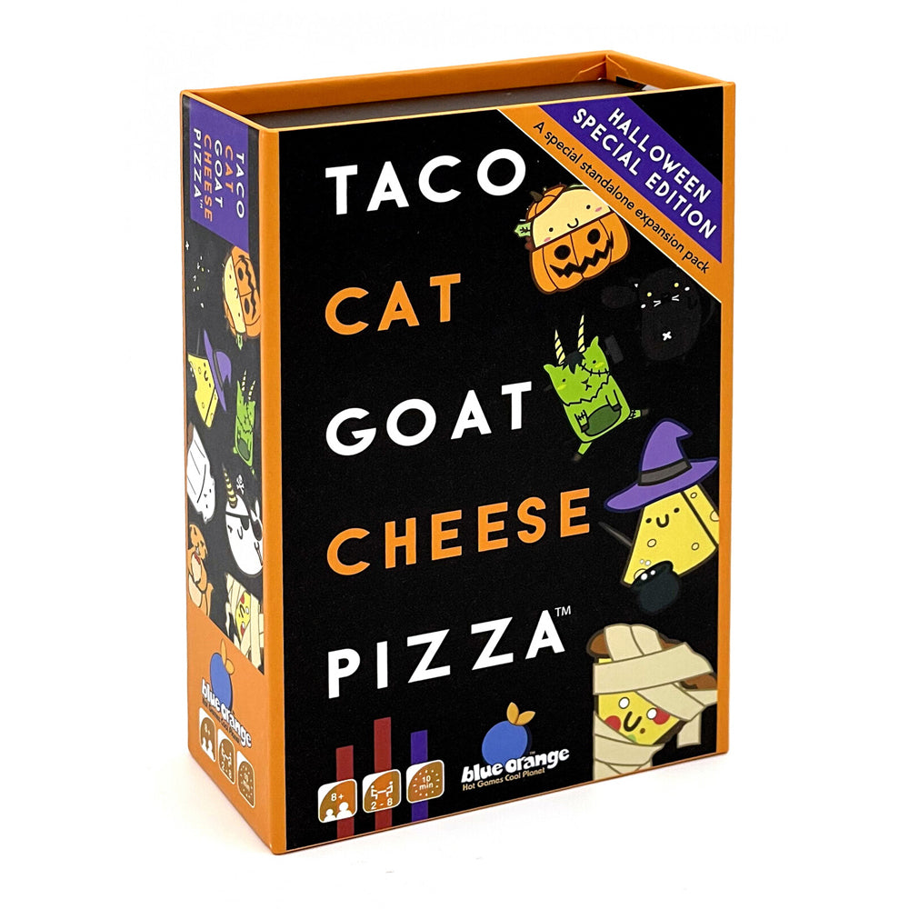 Blue Orange Games Taco Cat Goat Cheese Pizza Halloween Edition