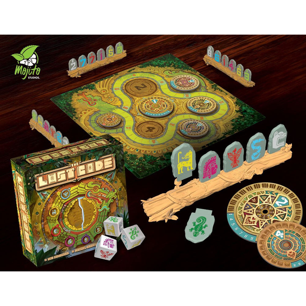 Mojito Studios The Lost Code Tabletop Party Board Game