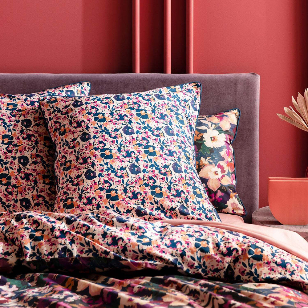 Kas Australia Nevie Euro Throw Pillowcase 65x65cm - Multicoloured