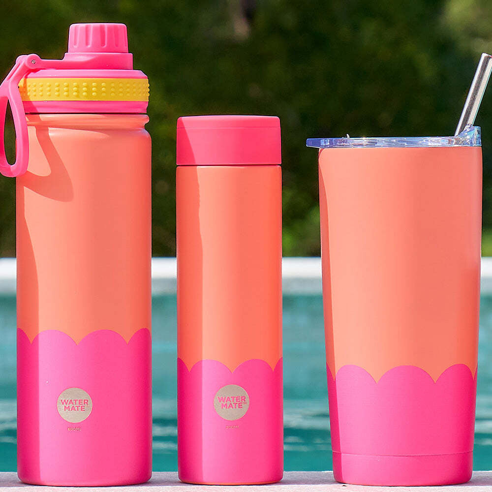 401prw-annabel-trends-watermate-wave-600ml-stainless-steel-bottle-pink-red