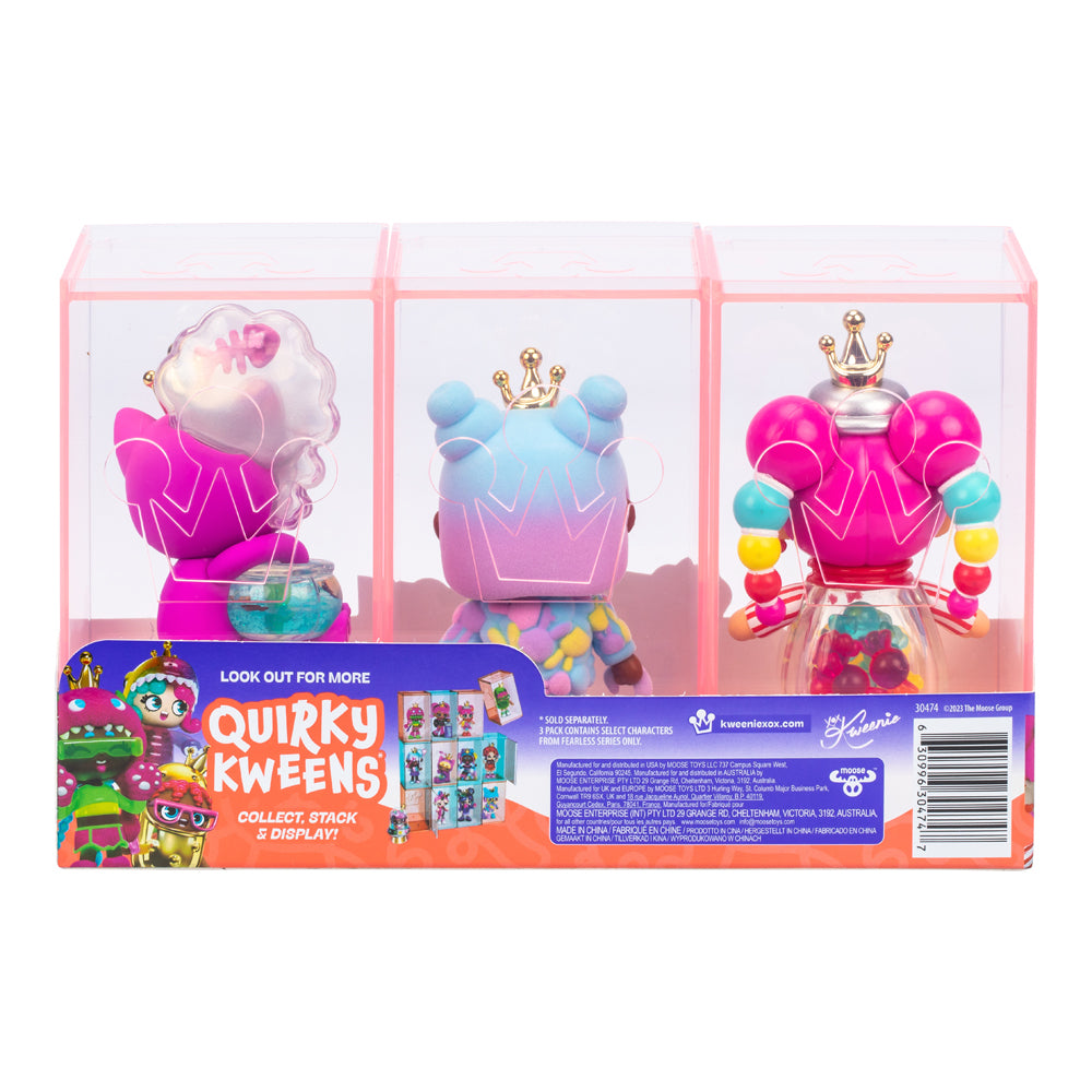 30474-ad0-0000-3pc-xox-kweenie-kids-children-quirky-figurine-toy-set-7y